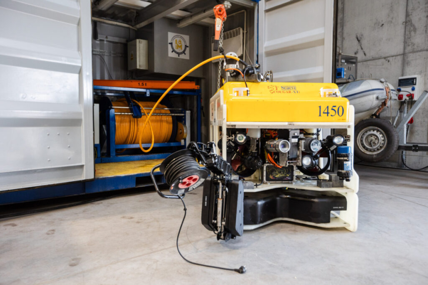 Urządzenie do badania dna morza