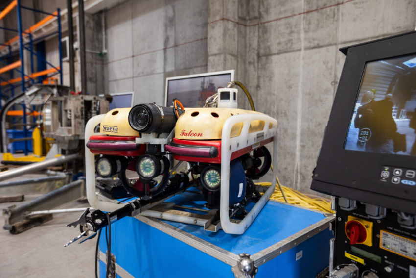 Urządzenie do badania dna morza