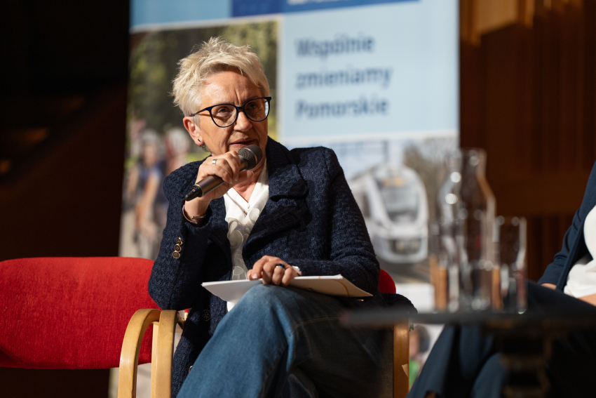 Jeden z uczestników pierwszego panelu dyskusyjnego